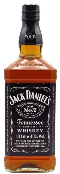 Джак Даниелс 1,0Л 40% / Jack Daniel's No.7 1l 40%