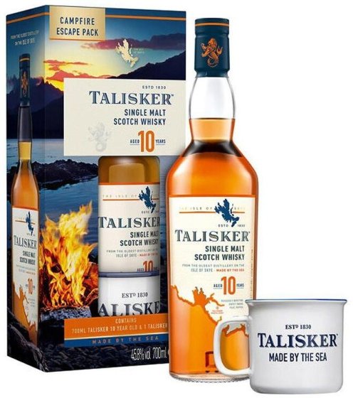Талискер 10YO + канче 0,7Л 45,8% / Talisker 10y + mug 0,7L 45,8%
