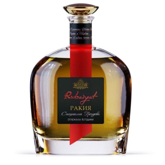 Ракия Рубаят Отлежала 15YO 0,7L 40% / Rakia Rubayat Otlezhala 15YO 0,7L 40%