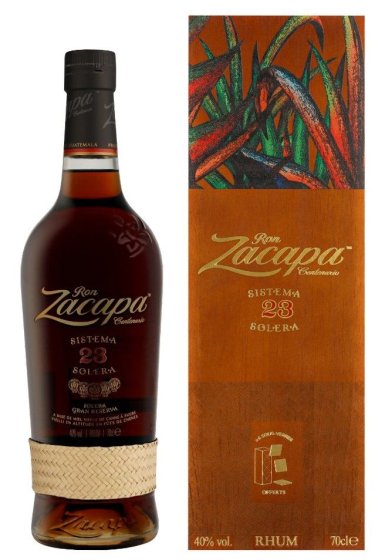 Ром Закапа Сентенарио Дървена Кутия 23YO 0,7л 40% / Ron Zacapa Centenario 23y Wooden Box 0,7L 40%