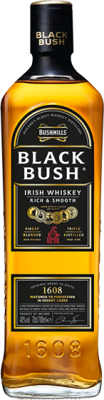 Бушмилс Блек Буш 1,0л 40% / Bushmills Black Bush 1L 40%