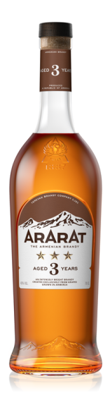 Бренди Арарат 3YO 0,5Л 40% / Brandy Ararat 3y 0,5L 40%