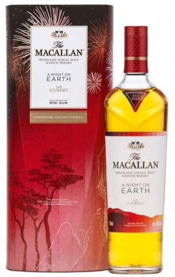 Макалън Нощ На Земята Джърни 0,7Л 43% / Macallan A Night on Earth 0,7L 43%