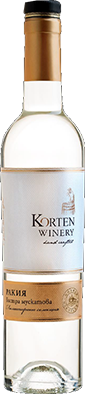 Ракия Мускатова бистра Кортен 0,5л 40% / Rakia Korten Muscat 0,5L 40%