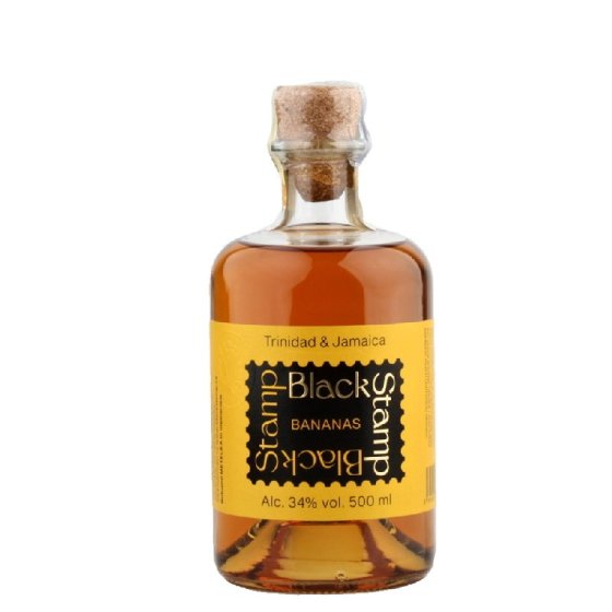Блек Стемп Ром Банан 0,5Л 34% / Black Stamp Bananas 0,5L 34%