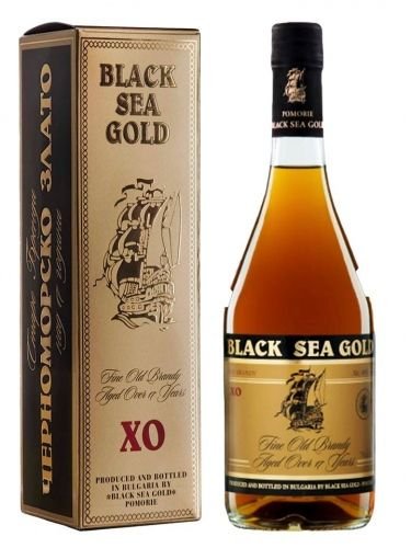 Бренди Черноморско Злато XO 17 год. 0,7л 40% / Brandy Black Sea Gold XO 17YO 0,7L 40%