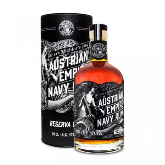 Аустриан Емпайър Нейви Ром 1863 0,7л 40% / Austrian Empire Navy Rum Reserva 1863 0,7l 40%