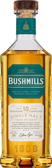 Бушмилс 10YO 0,7л 40% / Bushmills 10y 0,7l 40% Tuba