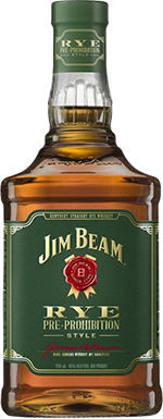 Джим Бийм Ръж Бърбън 0,7л 40% / Jim Beam „ Rye pre - Prohibition style ” 0,7l 40%