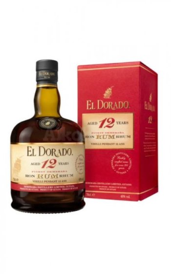 Ром Ел Дорадо 12YO / El Dorado 12y 0,7l 40%
