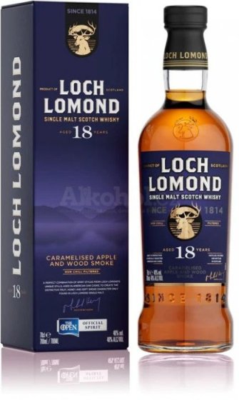 Лох Ломонд 18YO 0,7л 46% / Loch Lomond Caramelized Apple Wood Smoke 18y 0,7l 46%
