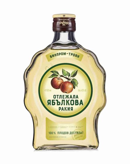 Отлежала ябълкова ракия 0,5л 42% / Otlezhala yabalkova rakia 0,5L 42%