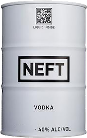 Нефт Водка Бяла 0,7л 40% / Neft White Barrel Vodka 0,7l 40%
