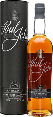 Уиски Пол Джон Болд Пийтид 0,7л 46% / Paul John Bold Peated Whisky 0,7l 46%