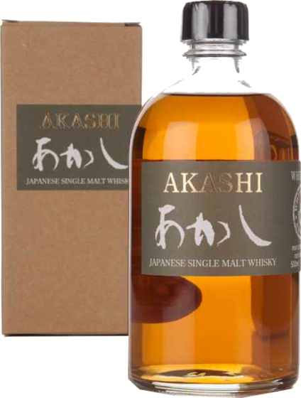 Уиски Акаши Оак Сингъл Малц 0,5л 46% / Akashi Oak Single Malt 0,5l 46%