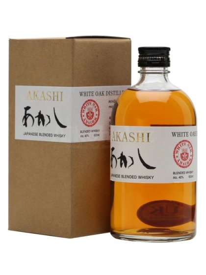 Уиски Акаши Блендед 0,5л 40% / Akashi Blended 0,5l 40%