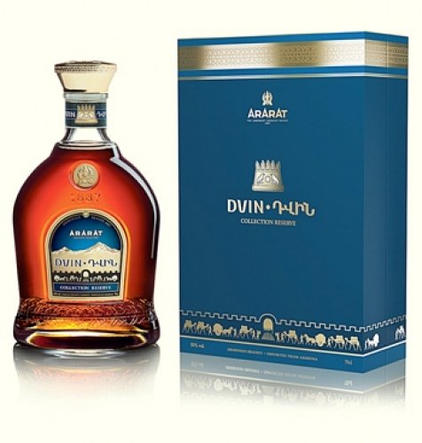 Бренди Арарат Двин 10YO 0,7л 40% / Brandy Ararat Dvin Collection Reserve 0,7l 50%