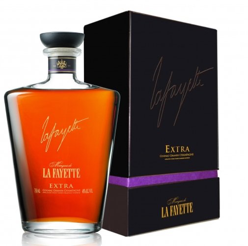 Коняк Маркиз дьо Ла Файет ЕКСТРА 0,7Л 40% / Cognac Marquis La Fayette EXTRA 0,7L 40%