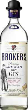 Броукърс Джин 0,7Л 40% / Broker’s Gin 0,7l 40%