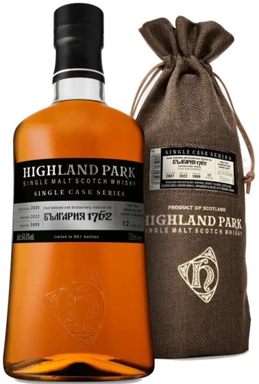 Хайланд Парк 1762 България Едишън 0,7Л 64,6% / Highland Park 1762 Bulgaria Edition0,7L 64,6%
