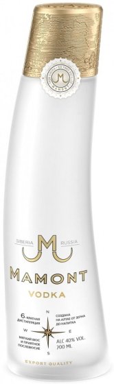 Водка Мамонт 0,7Л 40% / Mamont Vodka 0,7l 40%