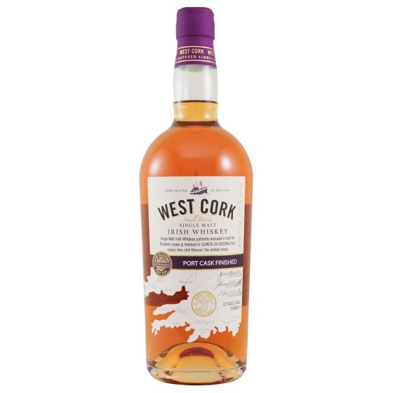 Уест Корк Порт Каск 0,7Л 43% / West Cork Port Cask 0,7L 43%