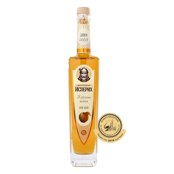 Исперих Резерва кайсиева ракия 0,5Л 43% / Isperih Reserve kaisieva rakia 0,5L 43%