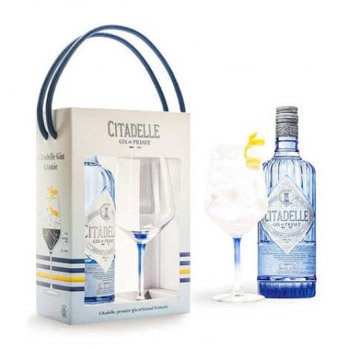 Джин Ситадел + чаша 0,7Л 44% / Citadelle Gin 0,7l 44%