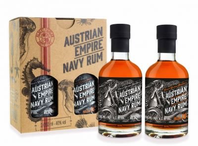 Аустриан Емпайър Нейви Ром 1863 + Солера 18YO 2 x 0,200Л 40% / Austrian Empire Reserva 1863 + Solera 18y 2×0,2l 40% GB
