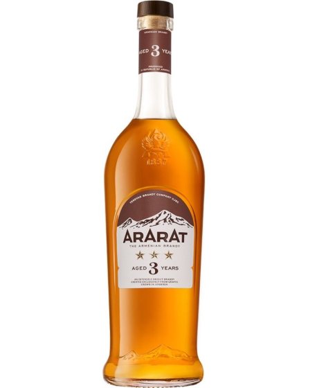 Бренди Арарат 3YO 0,7л 40% / Brandy Ararat 3y 0,7l 40%